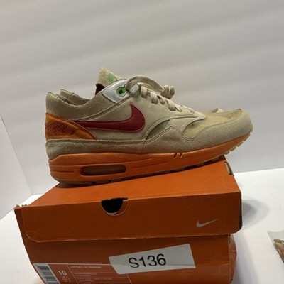 CLOT x Nike Air Max 1  Kiss of Death  NL Premium Size 10 OG Box 313227-161 2006