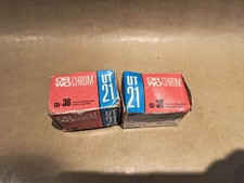 NOS 2 x ORWO CHROM UT 21 135-36