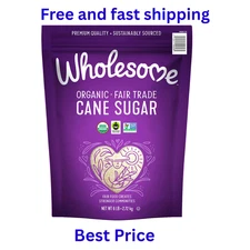 ✅Wholesome Organic Cane Sugar (6 lbs.) Kosher Vegan Gluten-Free✅free shipping