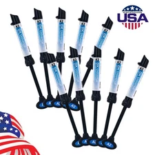 20X DENTEX Universal Dental Light Cure Hybrid Composite Resin Shade A2 Indirect