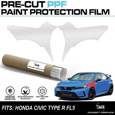 Frontflügel Steinschlagschutz PPF Lackschutzfolie für Honda Civic Type R FL5
