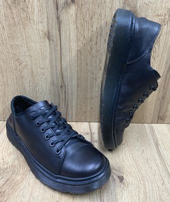 Dr. Martens Dante Unisex Casual Sneaker Shoes Men's 7 Women's 8  Low Top Black