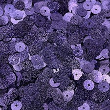 8mm Sequins Purple Metallic Embossed Texture Made in USA