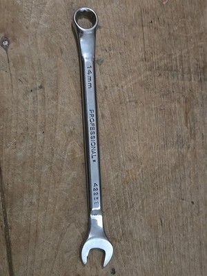 Craftsman # 42258 PROFESSIONAL 14mm Combination Wrench 12 point 8 1/2'' - USA
