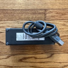 Official Microsoft Xbox 360 Fat Power Supply Cord Brick Adapter - Tested Works
