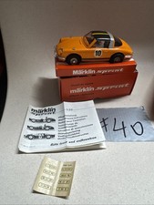 M rklin Sprint 1310 Porsche 911 Targa Orange --Rare No. 10-- Slot Car Race Track