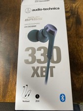 Audio Technica SOLID BASS ATH CKS330XBT Wireless Neckband Earphones Opened
