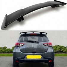 For Mazda 2 3 6 Hatch Rear Hatch-back Roof Trunk Spoiler Glossy Black Wing Lip For Mazda 2 3 6 Hatch Rear Hatch-back Roof Trunk Spoiler Glossy Black Wing Lip