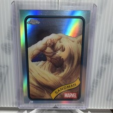 2025 Topps Chrome Marvel Sandman Refractor #91