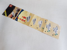 LEGO leaflet instructions for 6870 Space Probe Launcher 1981 Classic Space