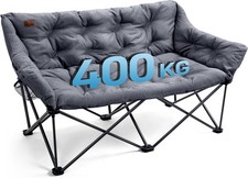 EVER ADVANCED Campingstuhl Faltbar Sofa Couch Campingsofa für 2 Personen 400 KG