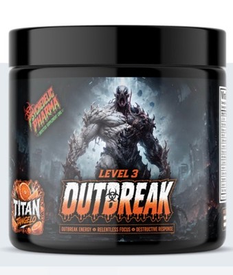 Available Now Level 3 OUTBREAK Psychedelic Pharma High Stim Pre-Workout