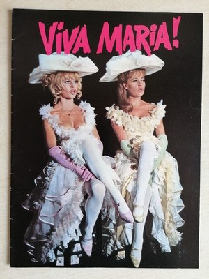 Souvenier Programm:    VIVA   MARIA   /  Brigitte Bardot    /   keine  DVD