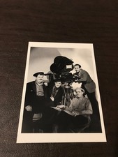 NEW UNPOSTED  MOVIE  POSTCARD-OLIVER HARDY-STAN LAUREL-HARRY LACHMAN-RUDOLPH MAT