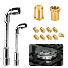 11× Gas Range Conversion Kit Compatible w/ Frigidaire Natural Gas to Propane LPG