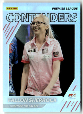Panini 2025 PDC Premier League Darts Darts CON-10 Fellon Sherrock Contenders