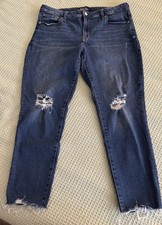 Women s Gap Distressed Jeans, Size 16