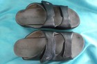 SAS Women Cozy Slide Sandal slip on Black 10 Medium Adjustable retail $200 — photo 8