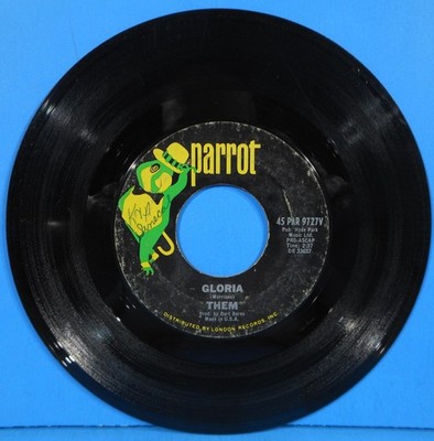 THEM BABY, PLEASE DON'T GO ~ GLORIA 7'' 1964 ORIGINAL PRESS NICE CONDITION! VG!!B
