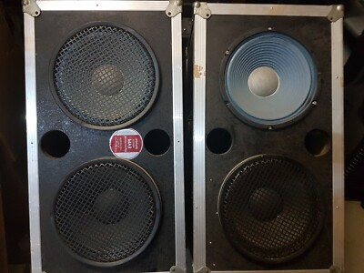 2 x 12 '' CABS - ELECTRO VOICE USA 12 ''  SPEAKERS