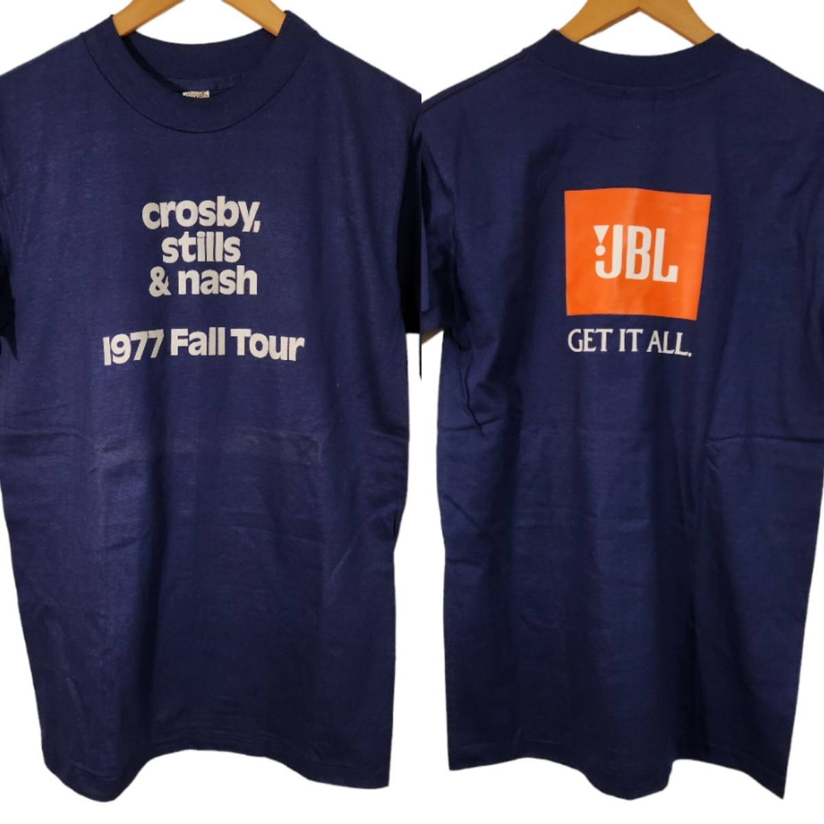 Crosby, Stills & Nash コンサートTシャツ CROSBY, STILLS AND NASH NORTH AMERICA TOUR – MadeWorn
