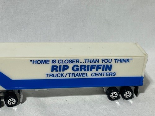 Road Champs Kenworth T600A RIP GRIFFIN Truck Travel Centers Semi, 1/87 HO Scale - Picture 3 of 5
