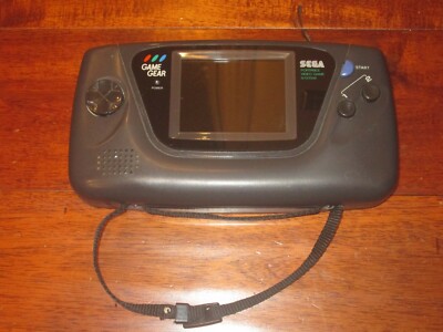 Sega Game Gear Handheld Console 2110 Black FOR REPAIR/PARTS ONLY