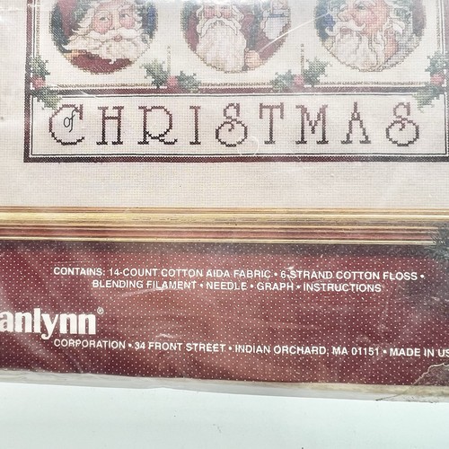 Janlynn Weihnachten Kreuzstich NEUN WEIHNACHTSMÄNNER SAMPLER #125-67 14" x 18 - Bild 2 von 17