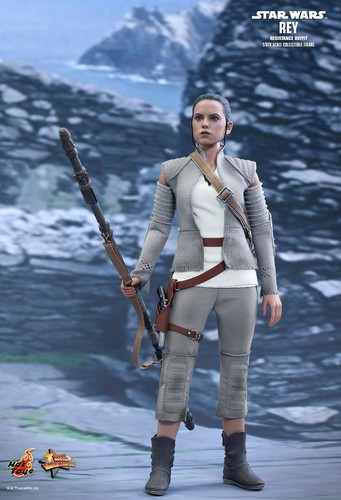 Hot Toys 1/6 Star Wars VII 7 The Force Awaken Rey Resistance Outfit MMS377 Japan - Picture 5 of 12