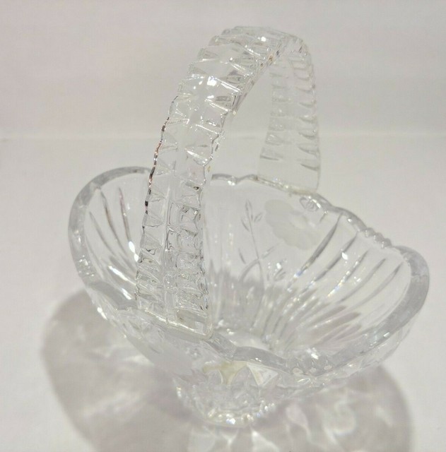Princess House Crystal Mini Basket eBay