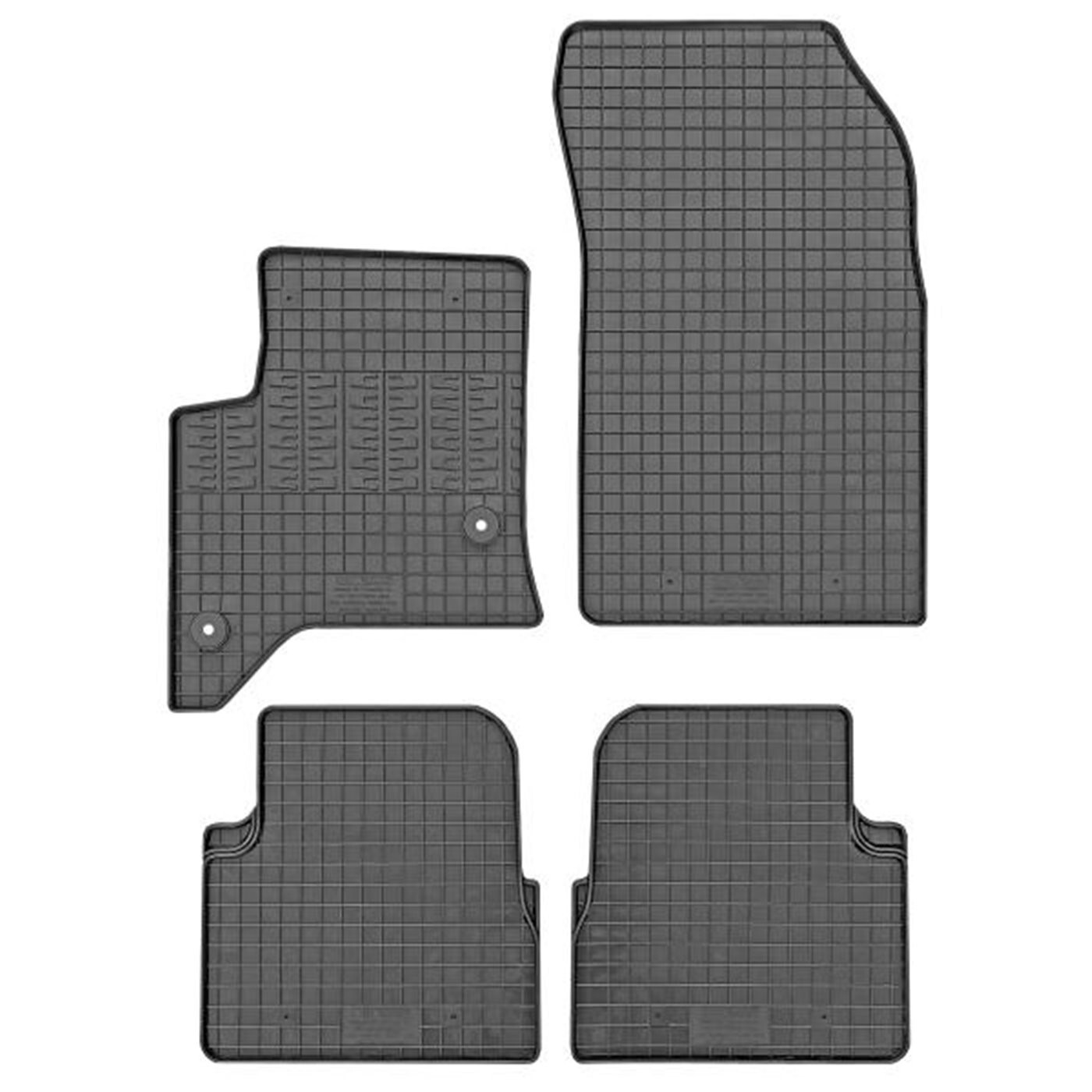 Tappeti In Gomma Per Ford Tourneo Custom 8 Posti 2024 - Set Completo Anteriore + 2 File + Bagagliaio - Foto 11