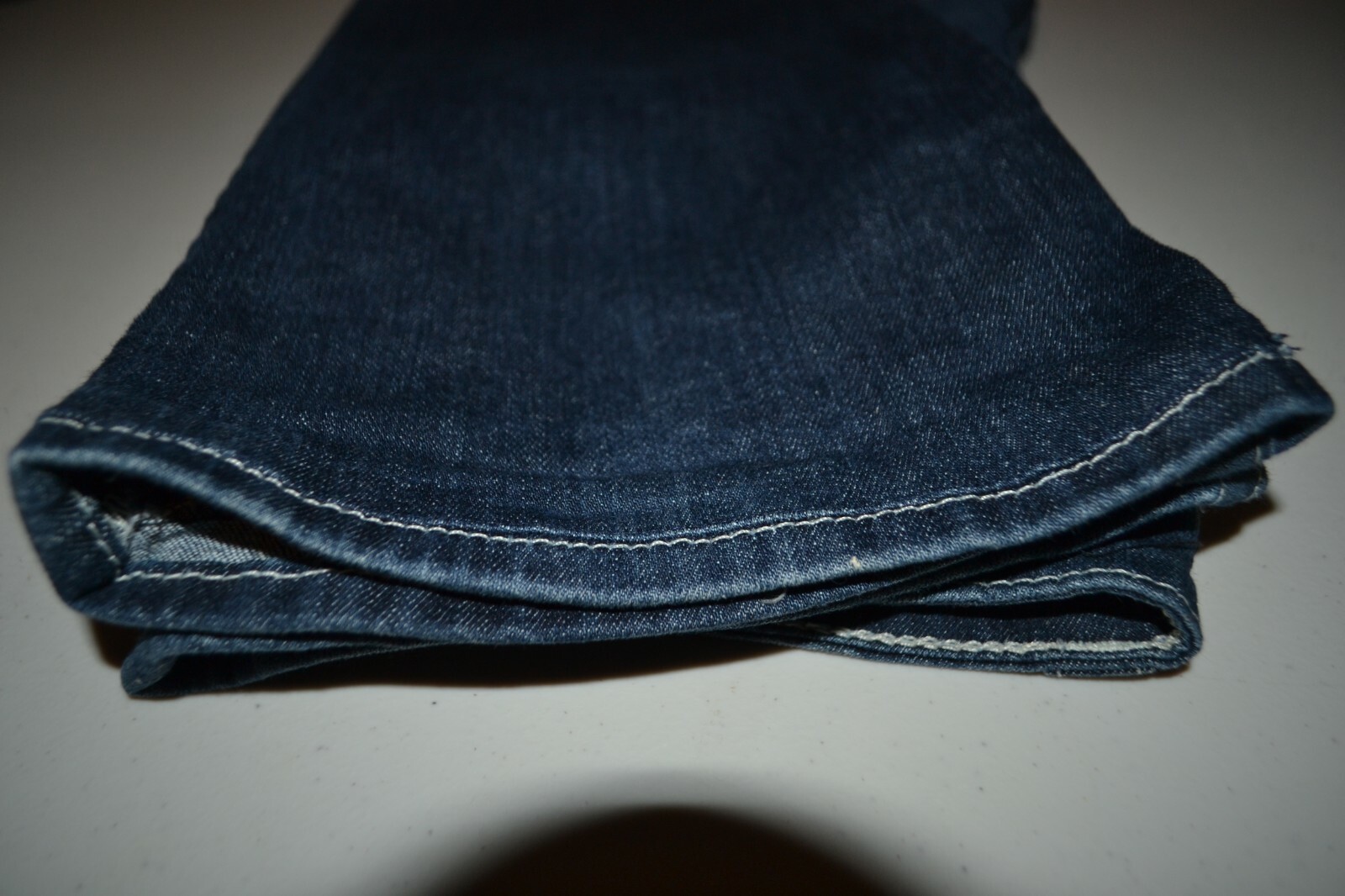 True Religion Women's Hi-Rise Bootcut Thick Stitch Blue Jeans Sz 28x31 thumbnail 12