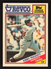 1988 Topps Revco League Leaders  #21 Kirby Puckett  Minnesota Twins