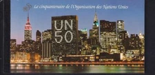 UN Geneva 1995 50th Anniversary, MNH Souvenir Booklet, sc#276
