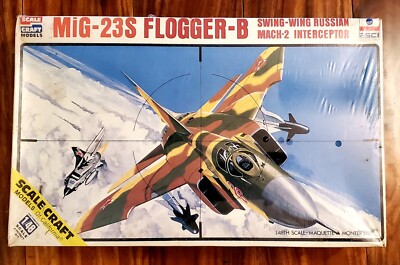 Vintage ESCI Mig-23S...Kit 4022...1/48... NIPW 