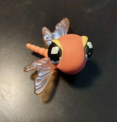 Littlest pet Shop LPS #503 Libelle Fanciest Dragonfly Pink Schillernde Flügel