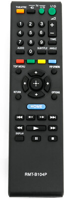 RMT-B104P Remote Control for Sony Blu-Ray Disc DVD Player BDP-S360 BDP-S360HP