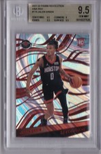 JALEN GREEN 2021-22 Panini Revolution Asia Red #115 RC Rookie BGS 9.5 Pop 1