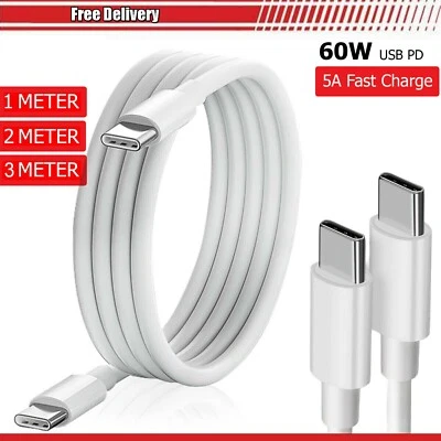 SPEEDY For Apple iPad Pro 11" 12.9" 2021 Super Fast Charger Cable USB C to USB C Lead