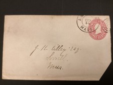 ICOLLECTZONE  US Postal Stationary Entire U58  used10  (A100)