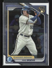 2024 Bowman Chrome Prospects #BCP-138 Mike Boeve Milwaukee Brewers