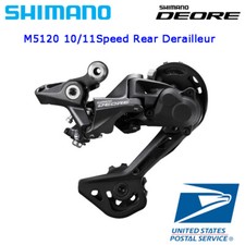 Shimano Deore Shadow RD-M5120 10 / 11 Speed SGS Long Cage Rear Derailleur MTB
