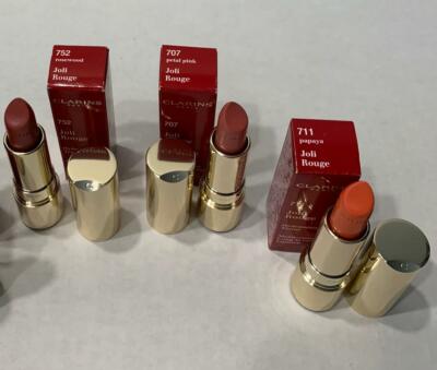 Clarins Joli Rouge Long-Wearing Lipstick New In Box Choose Yours!