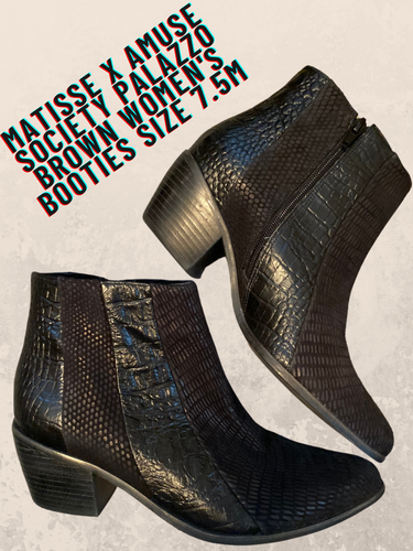 Botines mujer Matisse Amuse Palazzo marrones talla | eBay