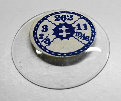Verre Bomber Pour Montre De Poche (gousset) - Diamètre 24mm - Neuf Sans étiquette