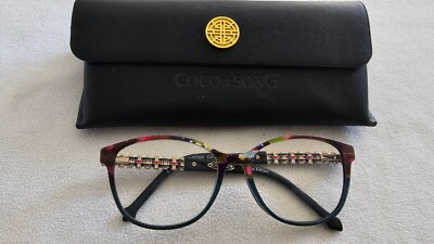 Coco Song Brillengestell. Jericho Road CV 235. Mit Koffer.