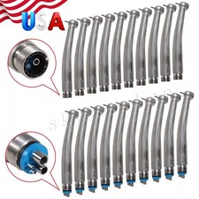 1-10 SANDENT Dental High Speed Turbine Handpiece Ceramic Bearing 2/4Hole For NSK