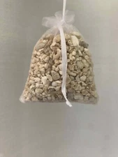 Crushed Coral- Raise Low pH GH KH Aquariums - Calcium Carbonate - 4oz Mesh Bag