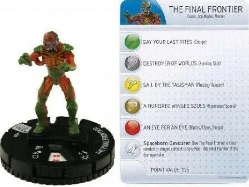 IRON MAIDEN - 2013 HeroClix by Wizkids Juego Completo de 9 Piezas ~Nuevo~  Foto 4 de 4
