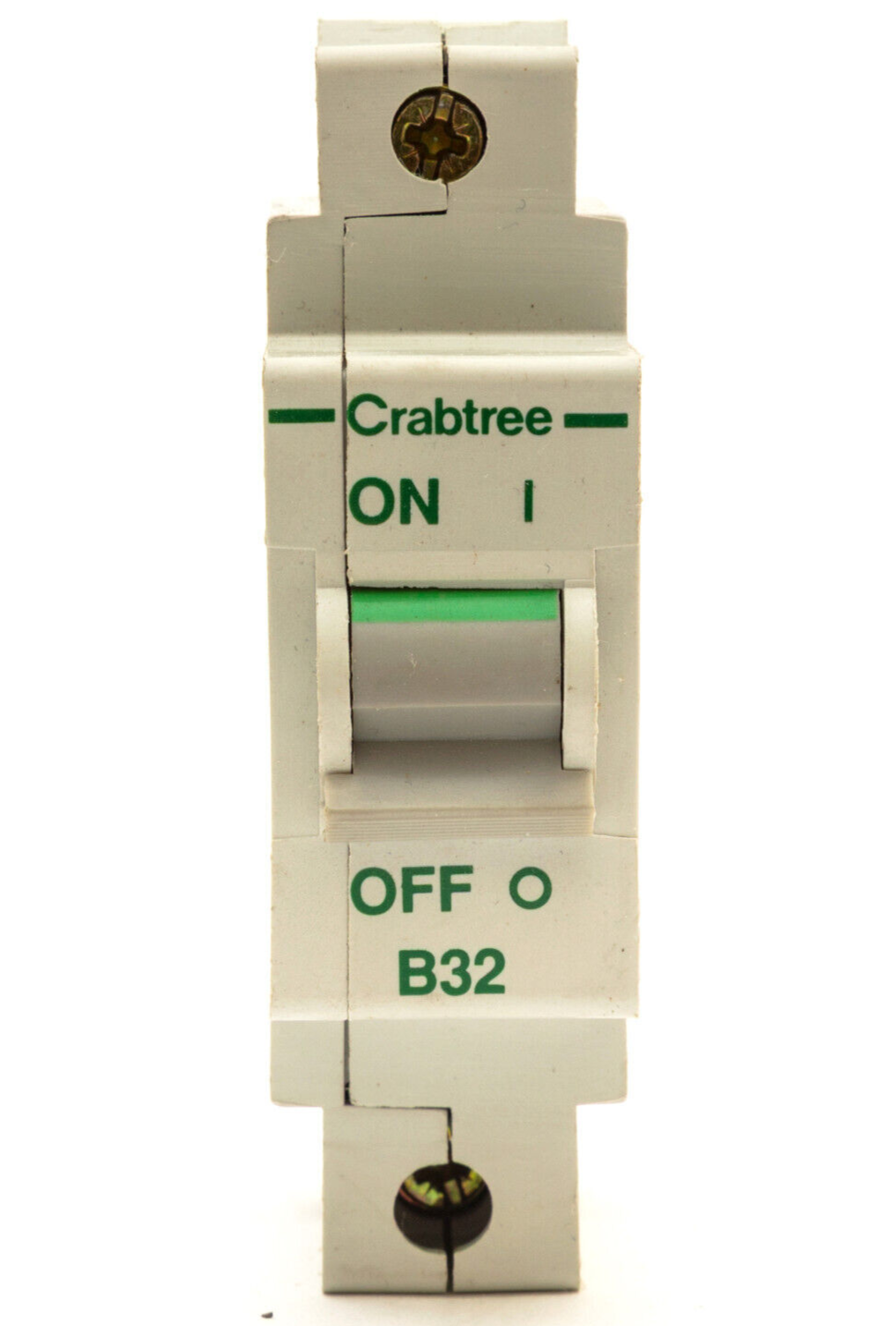 CRABTREE POLESTAR 60B/32 B32 32A CURVE B SINGLE BREAKER 32 AMP MCB VAT INC
